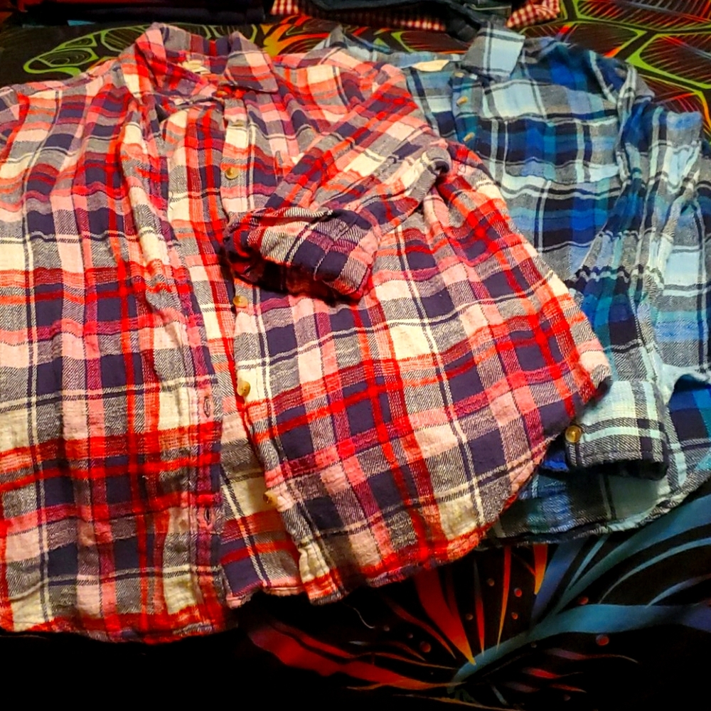 Aeropostle flannel button up